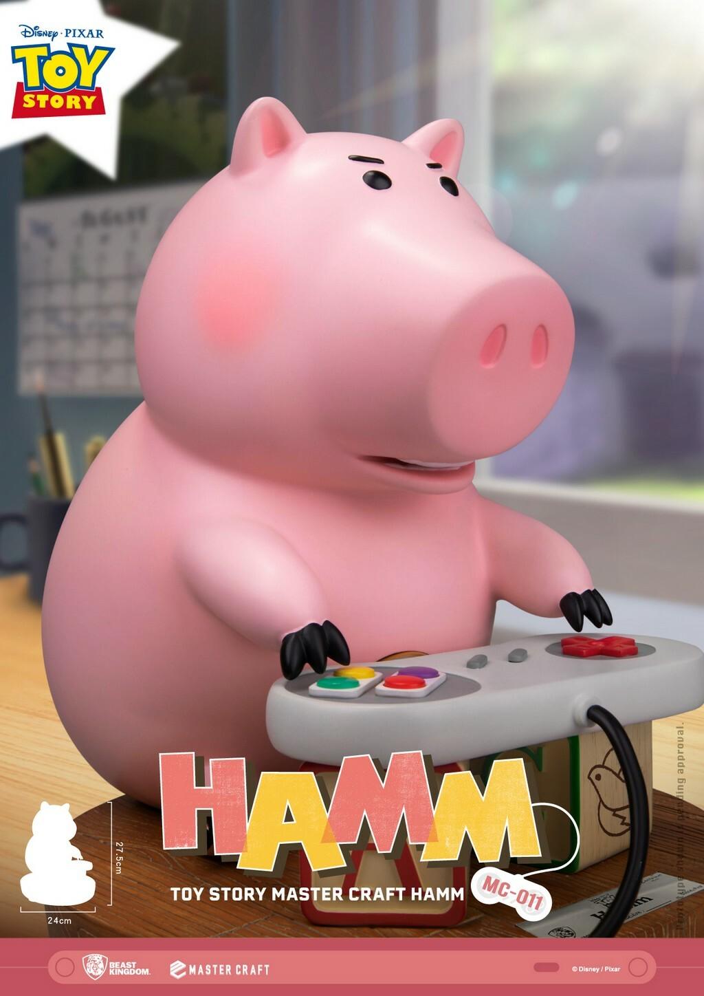 トイストーリー  Beast kingdom Hamm フィギュア Amazon.com: Beast Kingdom Toy Story: Hamm MC-011 Maestro