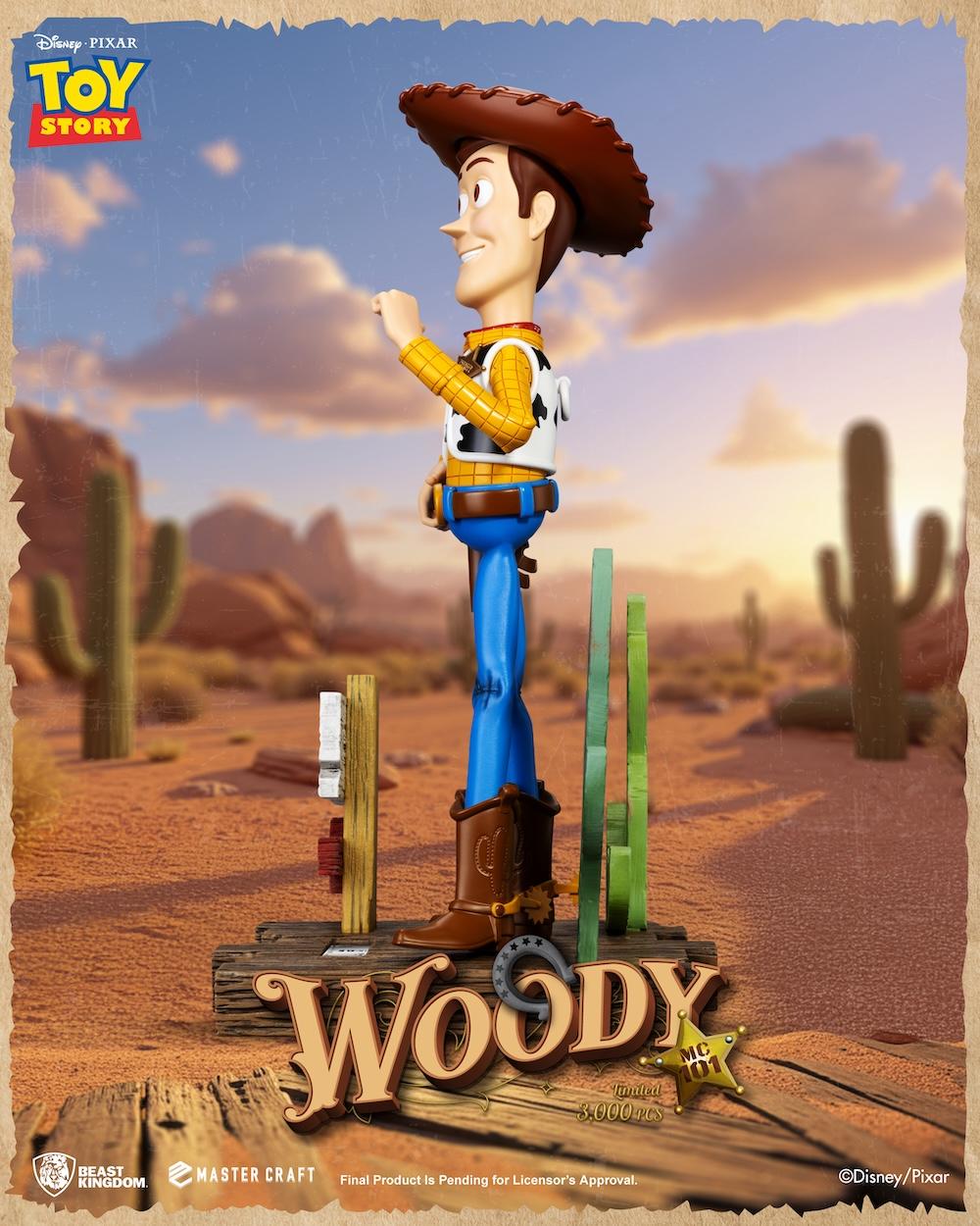 TOY STORY - Sheriff Woody - Statue Master Craft 44cm - 2