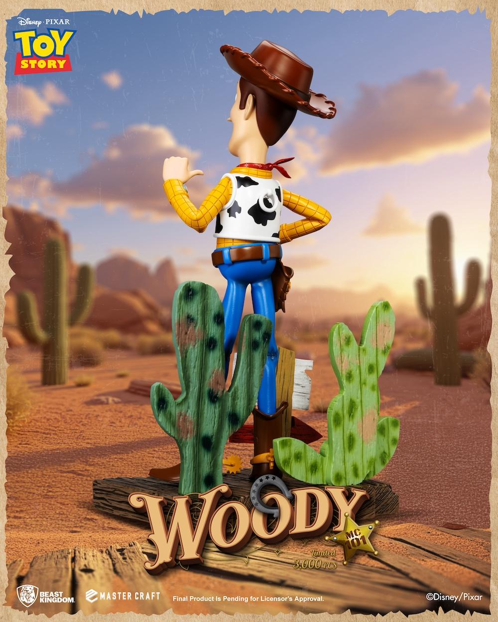 TOY STORY - Sheriff Woody - Statue Master Craft 44cm - 3
