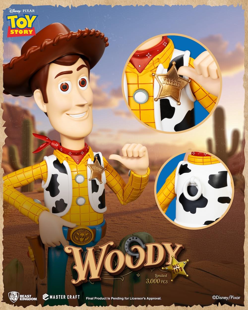 TOY STORY - Sheriff Woody - Statue Master Craft 44cm - 4