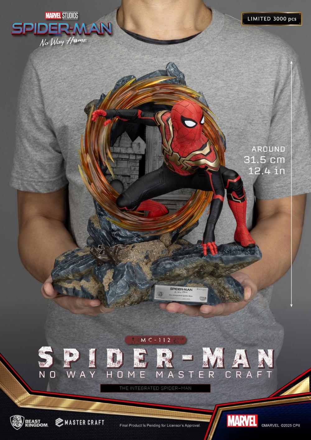 MARVEL - The Integrated Spider-Man - Statue Master Craft 31.5cm - 6