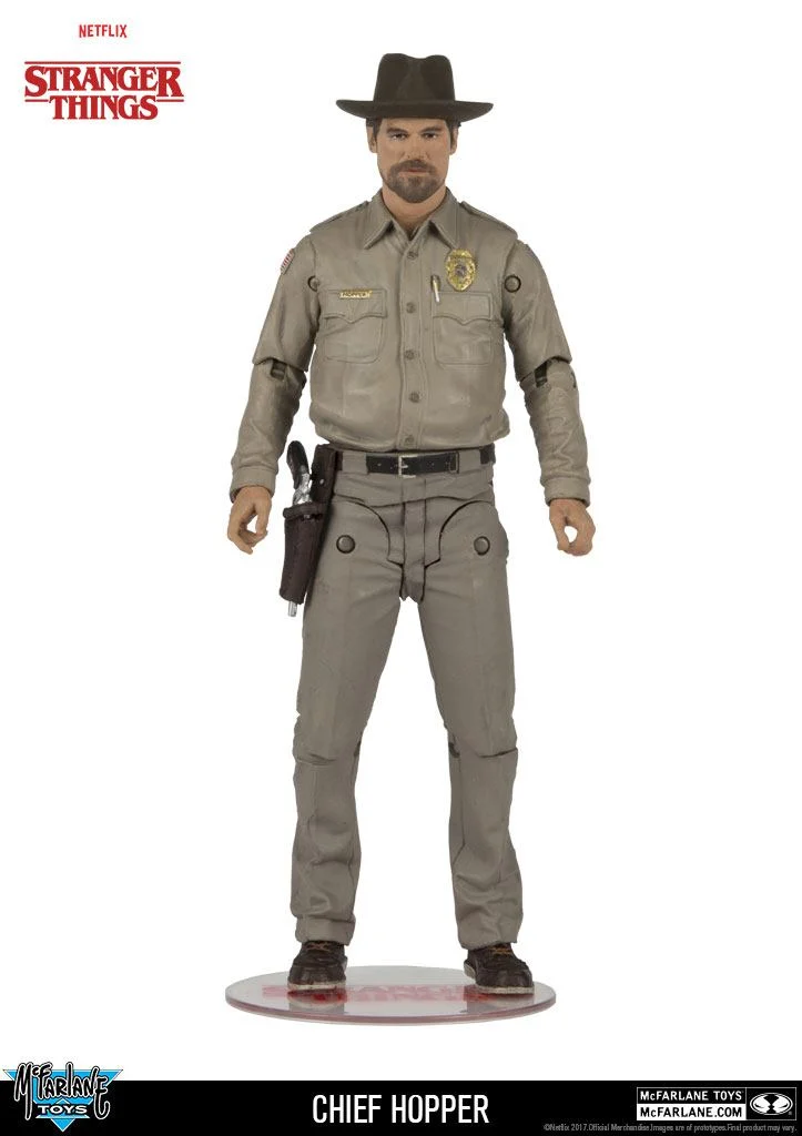 ストレンジャー・シングス CHIEF HOPPER！Netflix フィギュア Figure Hopper Stranger Things - Toy Joy