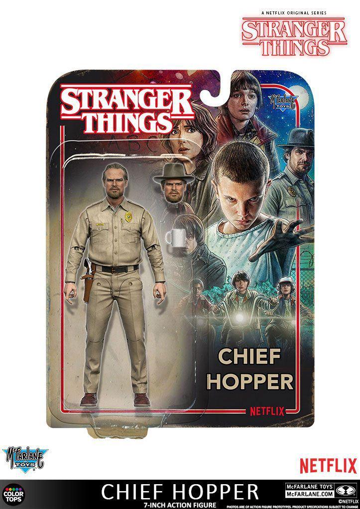 STRANGER THINGS - Figurine Chief Hopper - 18cm : ShopForGeek