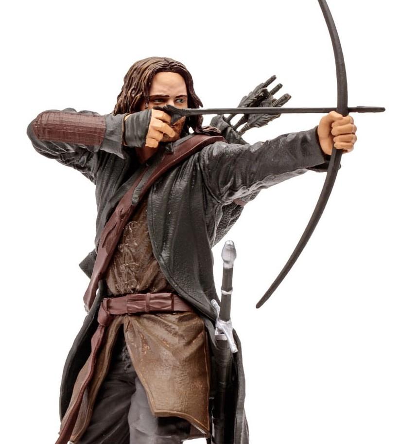 LE SEIGNEUR DES ANNEAUX - Aragorn - Figurine Movie Maniacs 15cm - 2