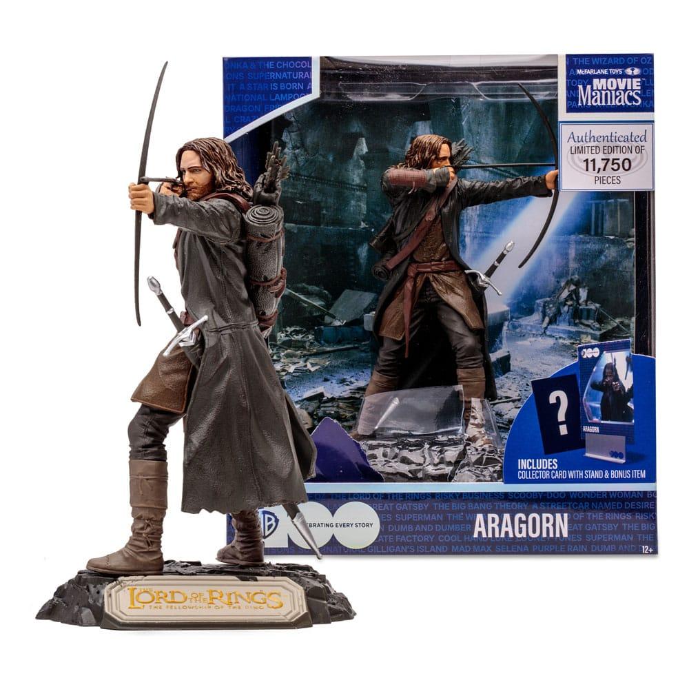 LE SEIGNEUR DES ANNEAUX - Aragorn - Figurine Movie Maniacs 15cm - 5