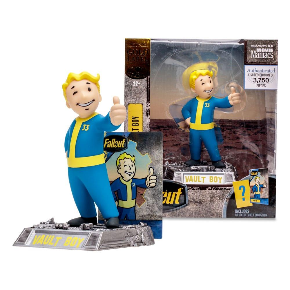 FALLOUT - Vault Boy (Gold Label) - Figure Movie Maniacs 15cm
