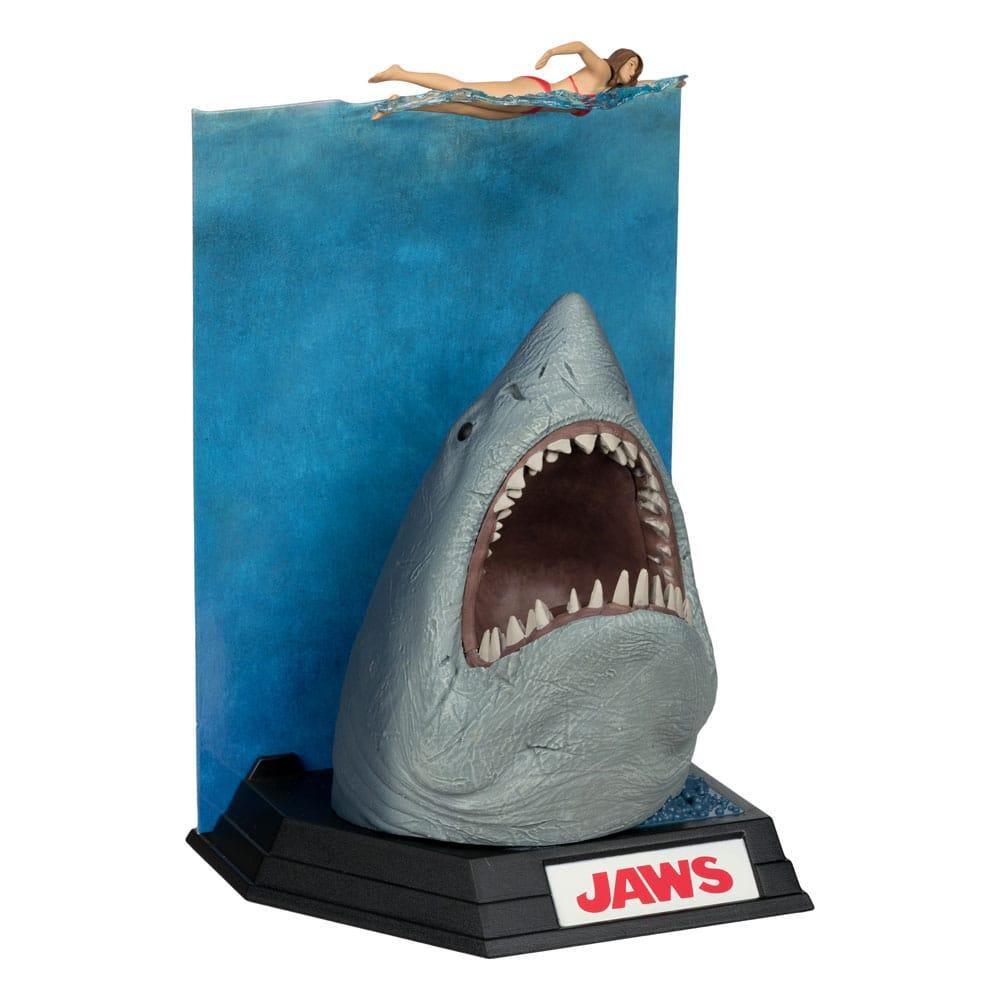LES DENTS DE LA MER - 50eme Anniversaire - Figurine Movie Maniacs 16cm - 2