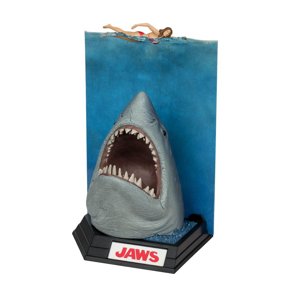 LES DENTS DE LA MER - 50eme Anniversaire - Figurine Movie Maniacs 16cm - 4