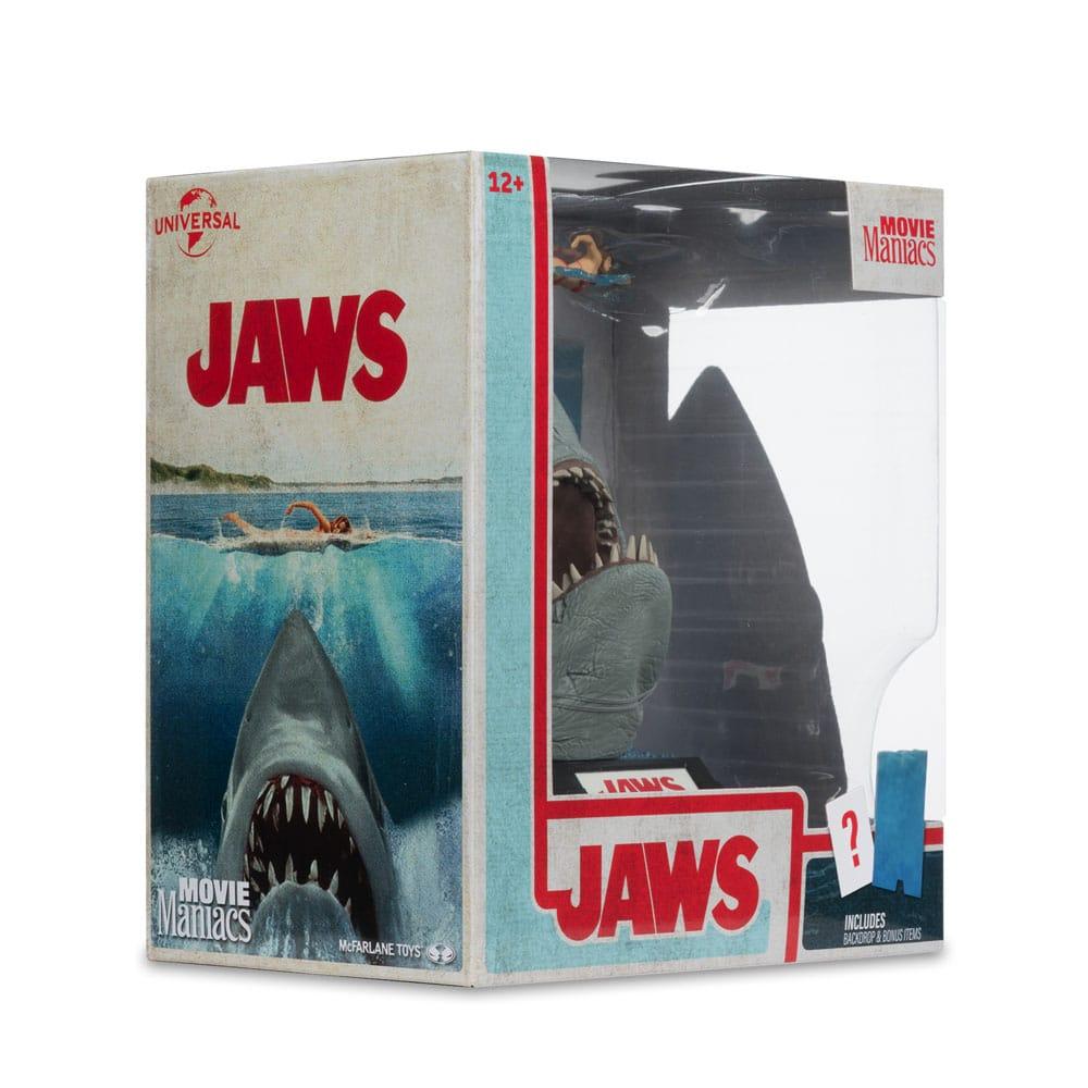 LES DENTS DE LA MER - 50eme Anniversaire - Figurine Movie Maniacs 16cm - 5
