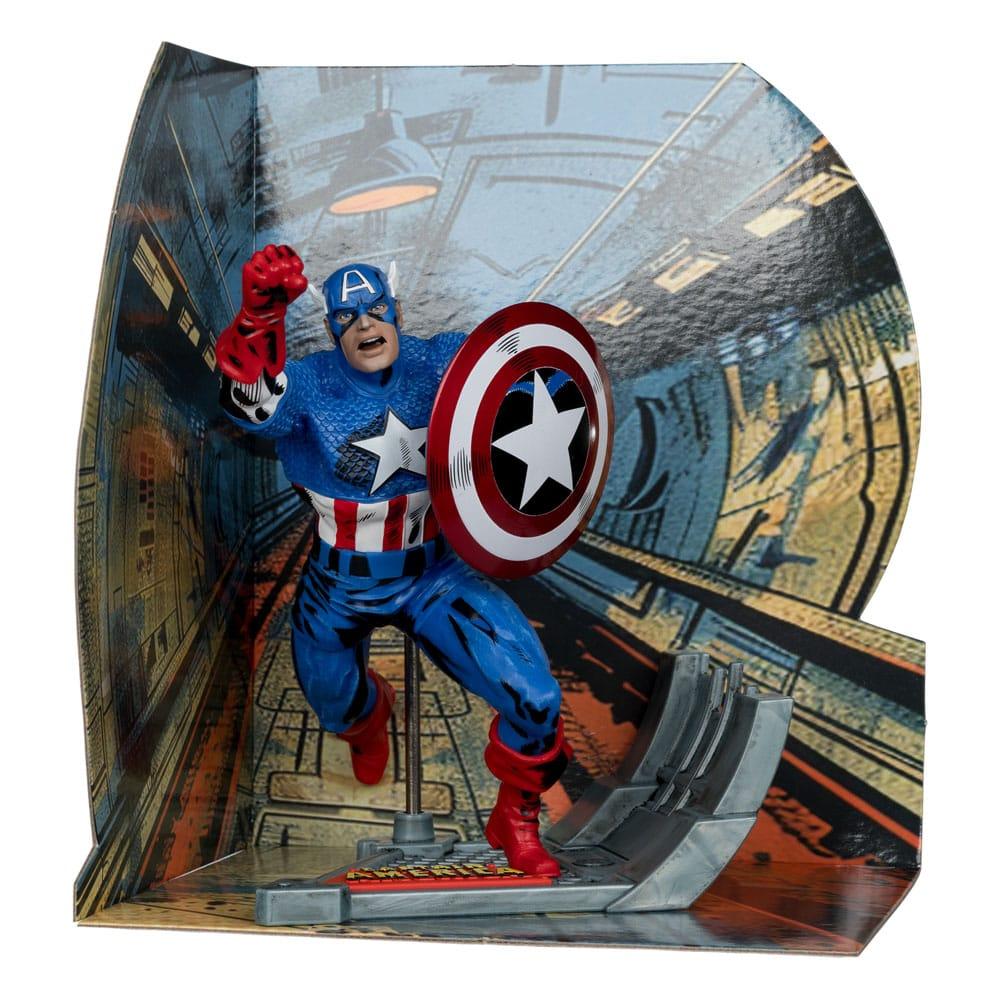 MARVEL - Captain America (Captain America #100) - Statuette 12cm - 2
