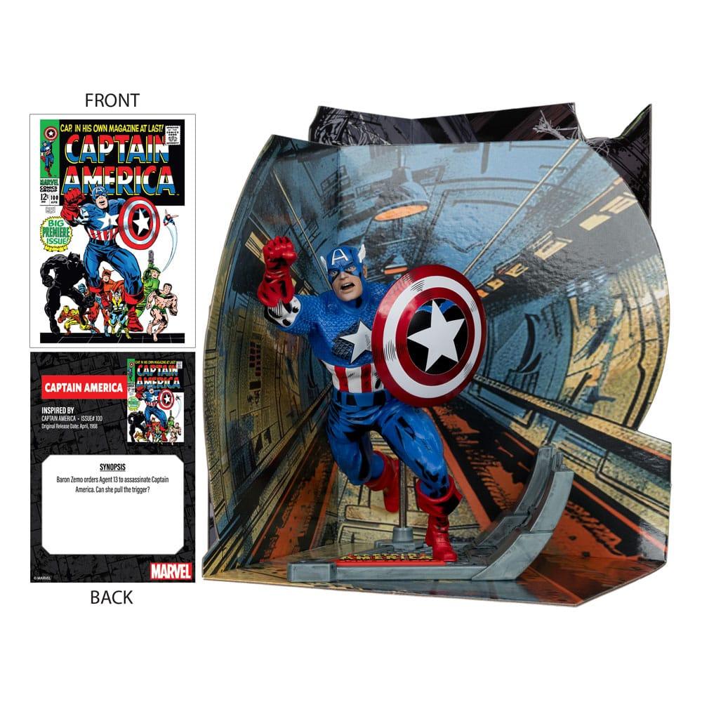 MARVEL - Captain America (Captain America #100) - Statuette 12cm - 3