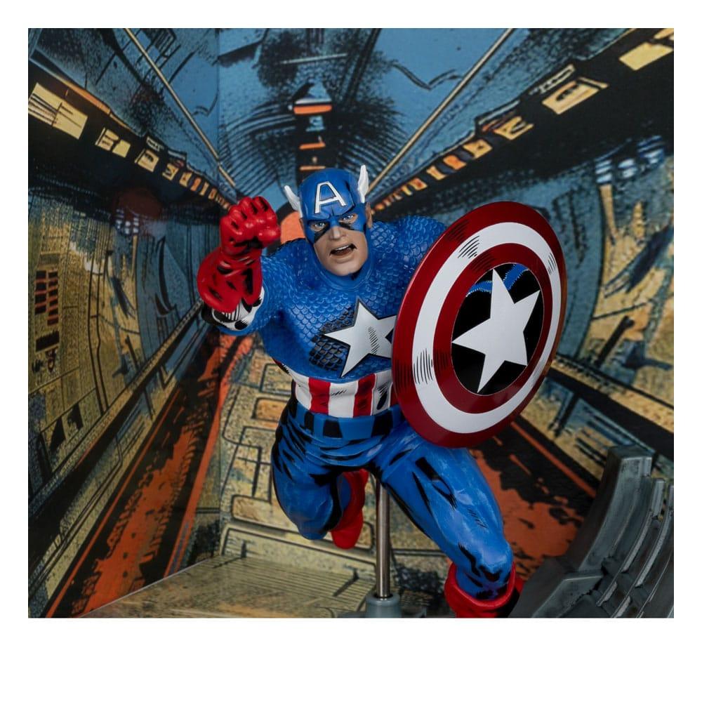 MARVEL - Captain America (Captain America #100) - Statuette 12cm - 4