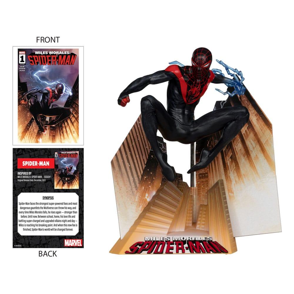 MARVEL - Spider-Man (Miles Morales : Spider-Man #1) - Statuette 13cm - 2