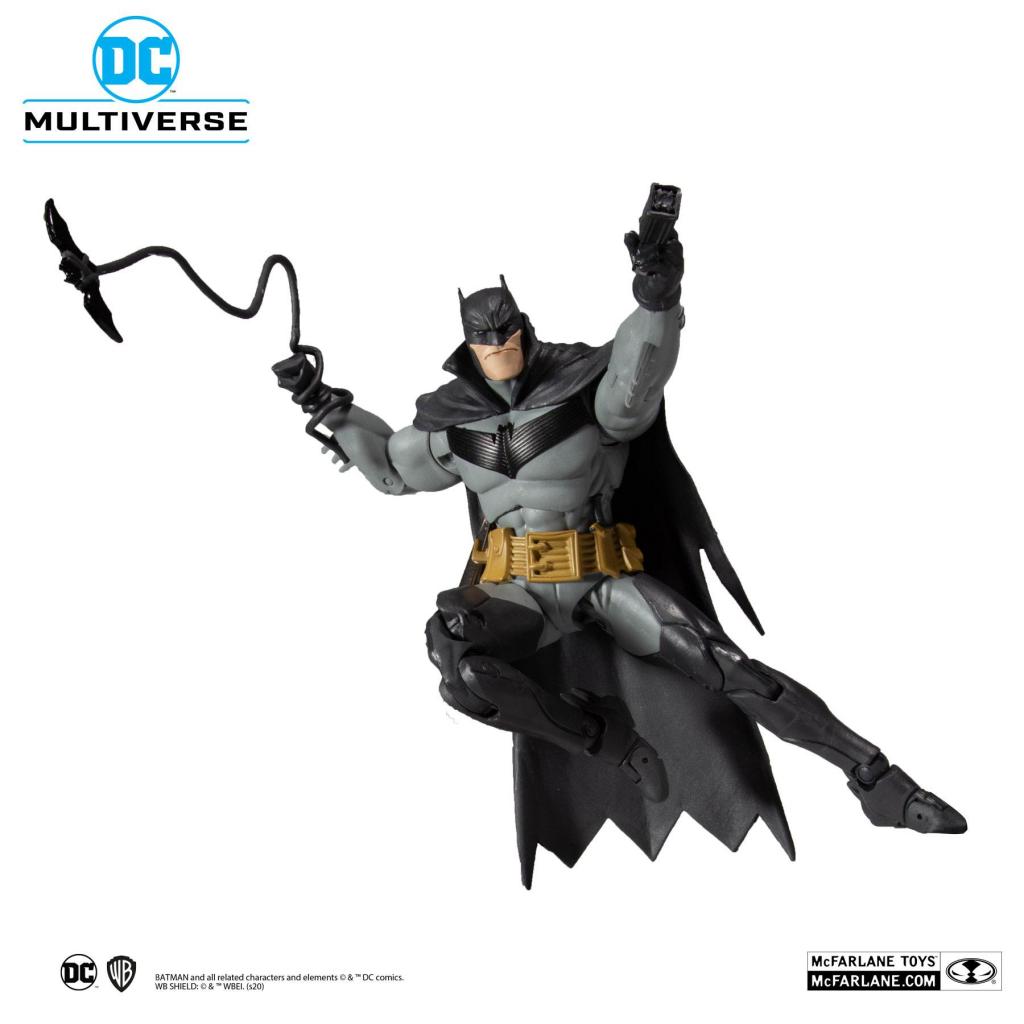 DC MULTIVERSE - White Knight Batman - Figurine articulée 18cm - 3