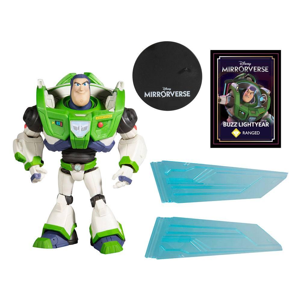 DISNEY MIRRORVERSE - Buzz l'Eclair - Figurine 18cm - 4