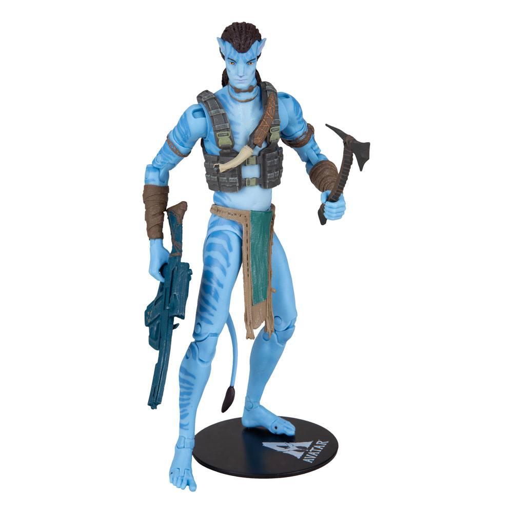 AVATAR LA VOIE DE L'EAU - Jake Sully (Battle Reef) - Figurine 18cm - 2