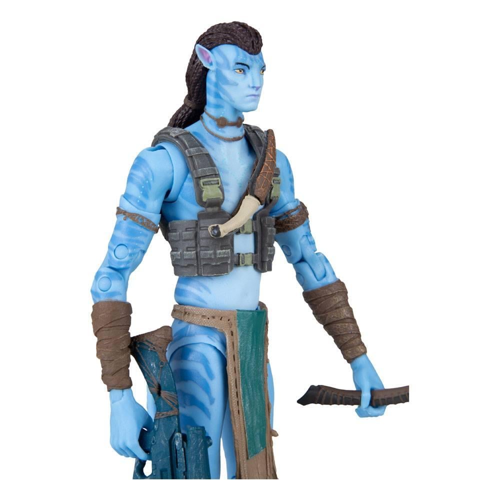 AVATAR LA VOIE DE L'EAU - Jake Sully (Battle Reef) - Figurine 18cm - 3