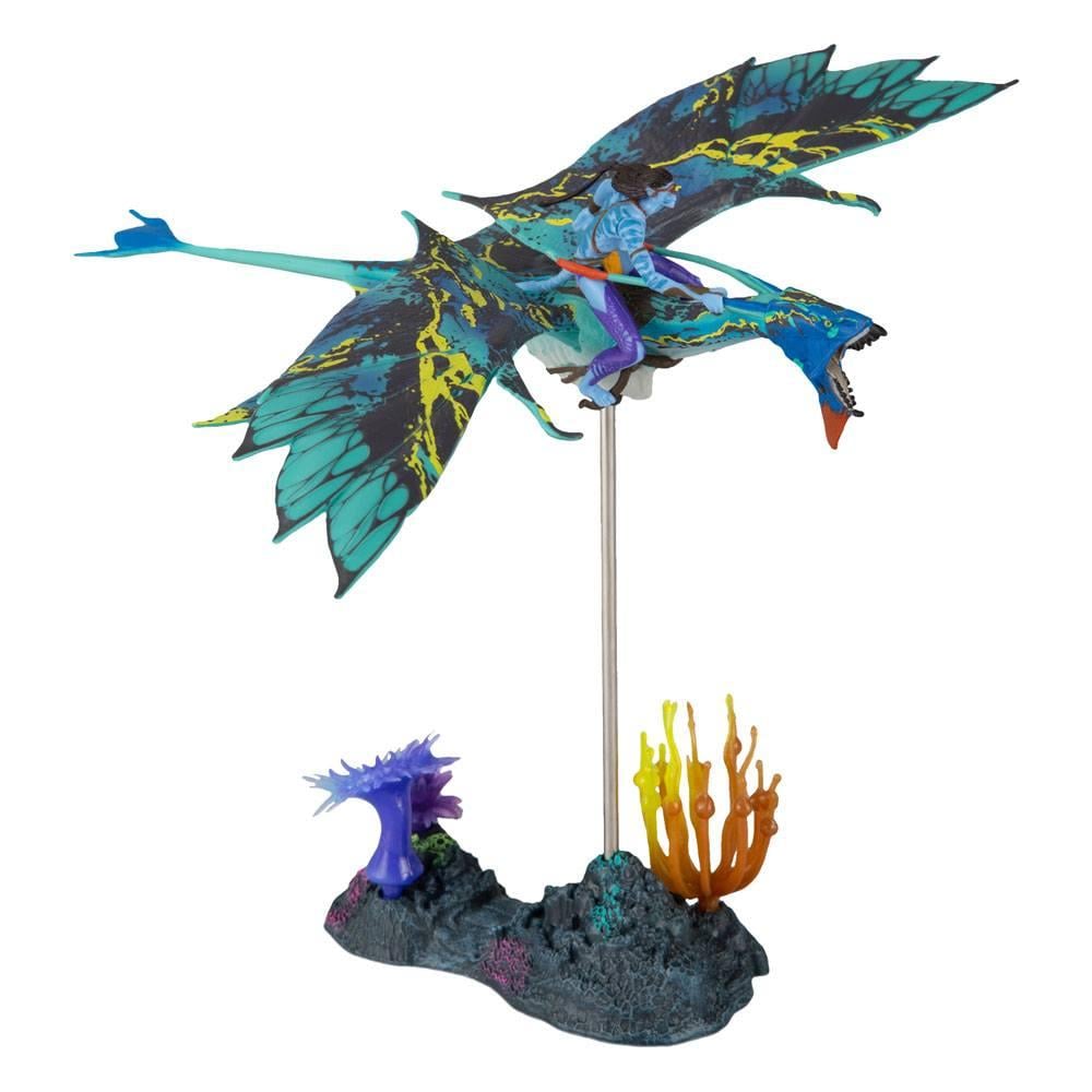 AVATAR LA VOIE DE L'EAU - Large Banshee Rider Neytiri -Figurine Deluxe - 2