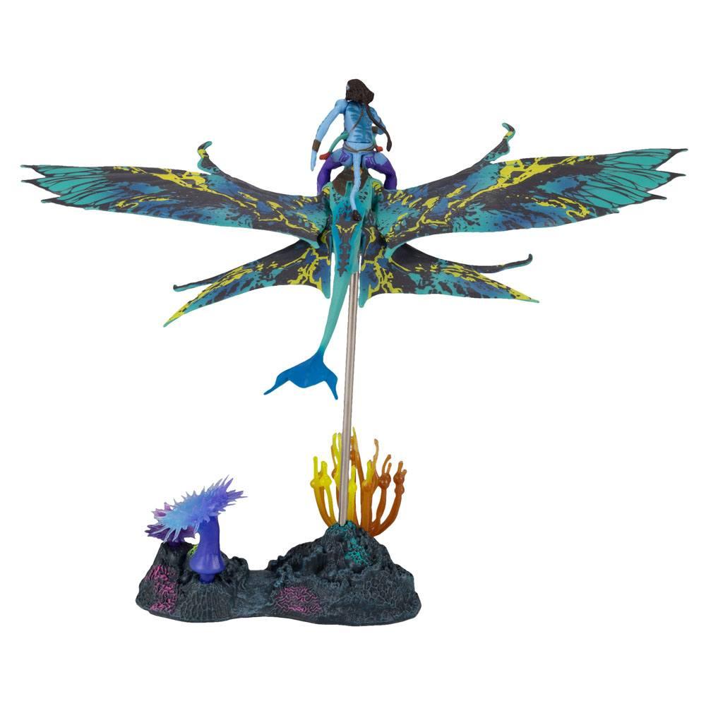 AVATAR LA VOIE DE L'EAU - Large Banshee Rider Neytiri -Figurine Deluxe - 5