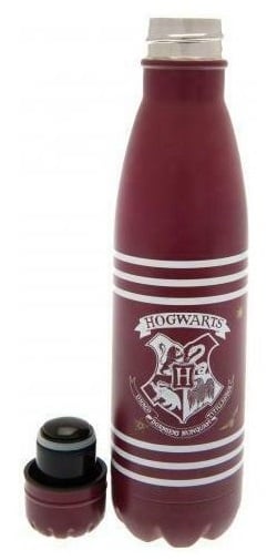 HARRY POTTER-GOURDE METAL 500 ML-CREST & STRIPES - Achat & prix