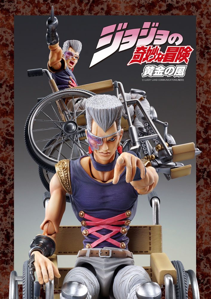 JOJO PART 5 - J.P. Polnareff - Figurine Super Action Chozokado 16cm