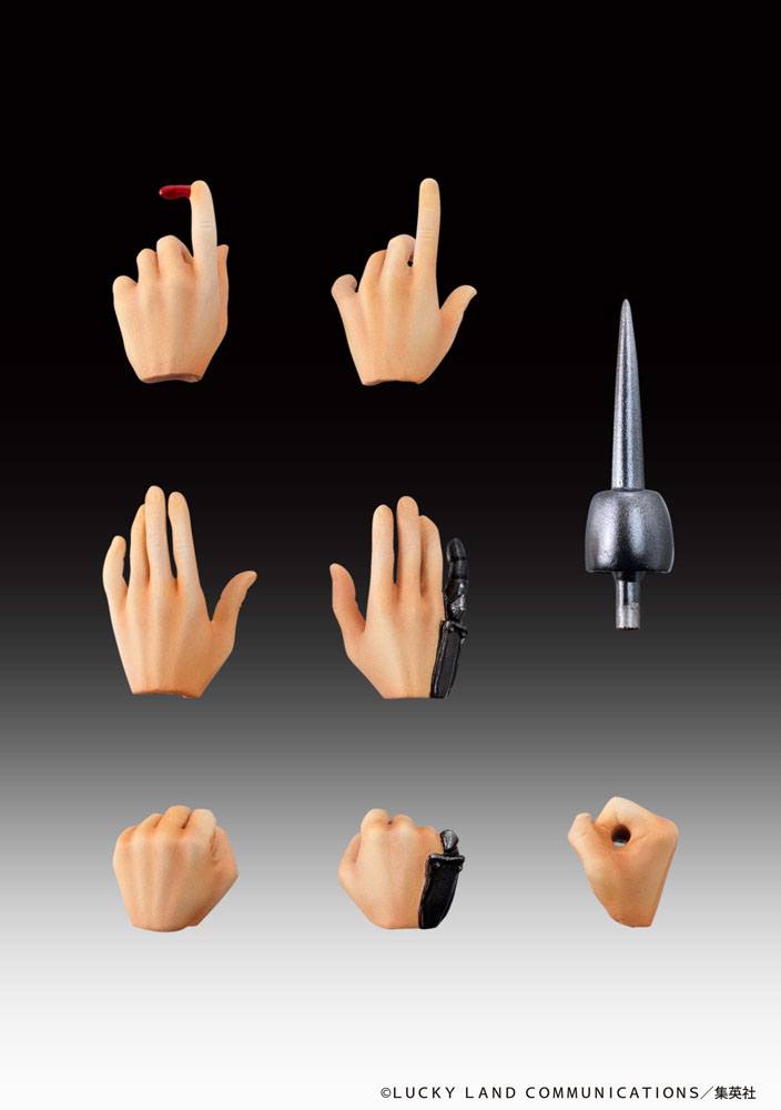 JOJO PART 5 - J.P. Polnareff - Figurine Super Action Chozokado 16cm