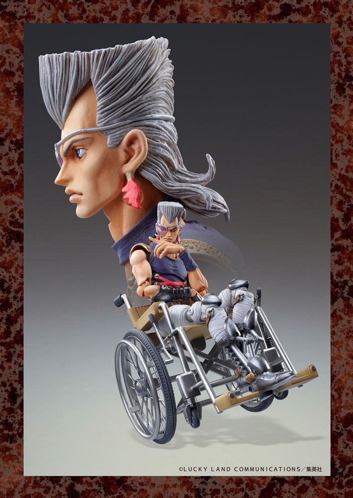 JOJO PART 5 - J.P. Polnareff - Figurine Super Action Chozokado 16cm