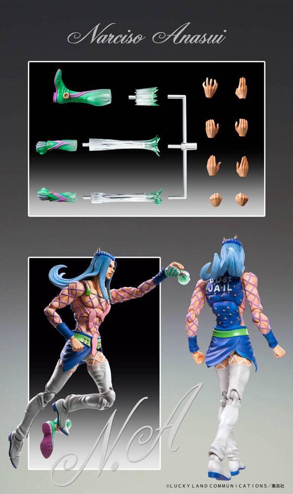 JOJO PART 6 - Narciso A. - Fig. Super Action Chozokado 15cm - 5