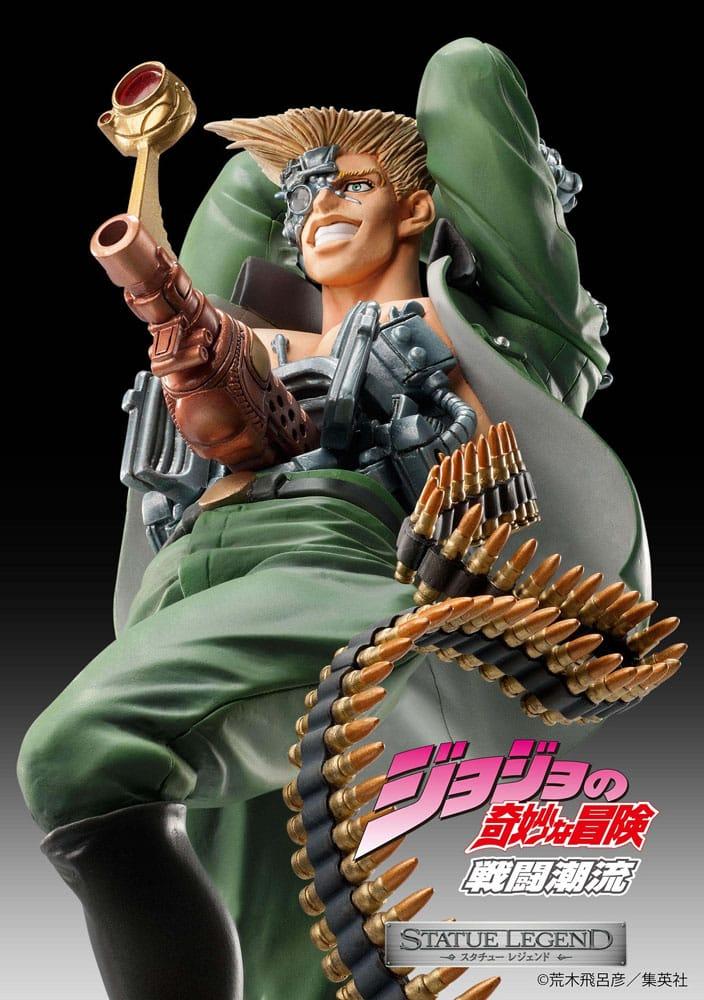 JOJO PART 2 - Rudol Von Stroheim - Statuette Legend 18cm - 2