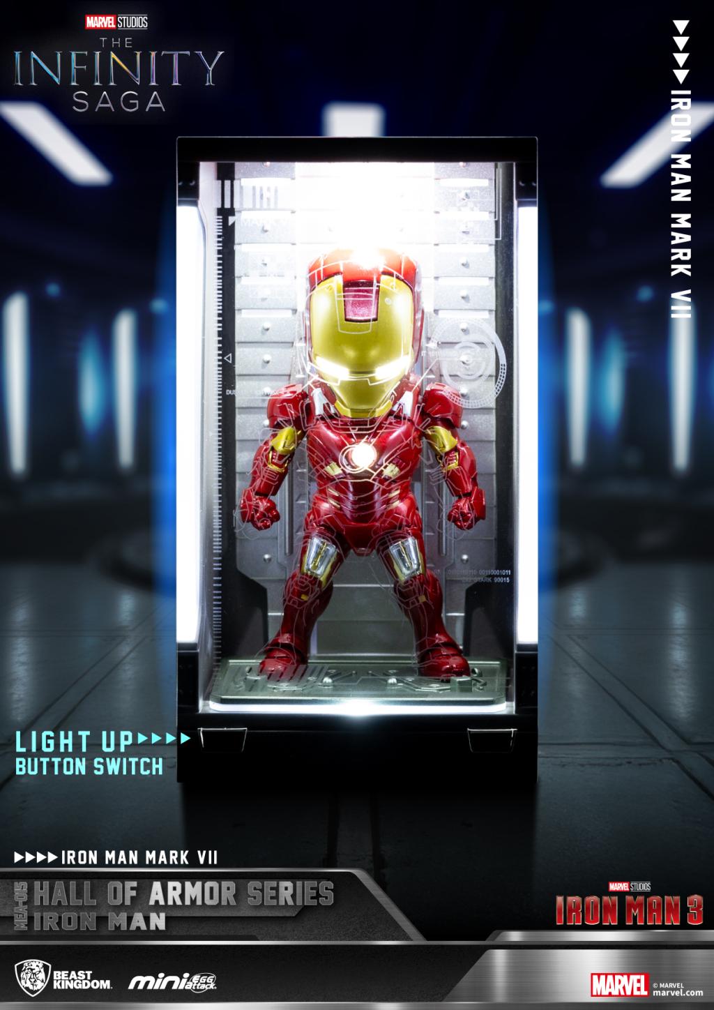 IRON MAN - Hall of Armor Series - 6 Figure set 8cm - 3