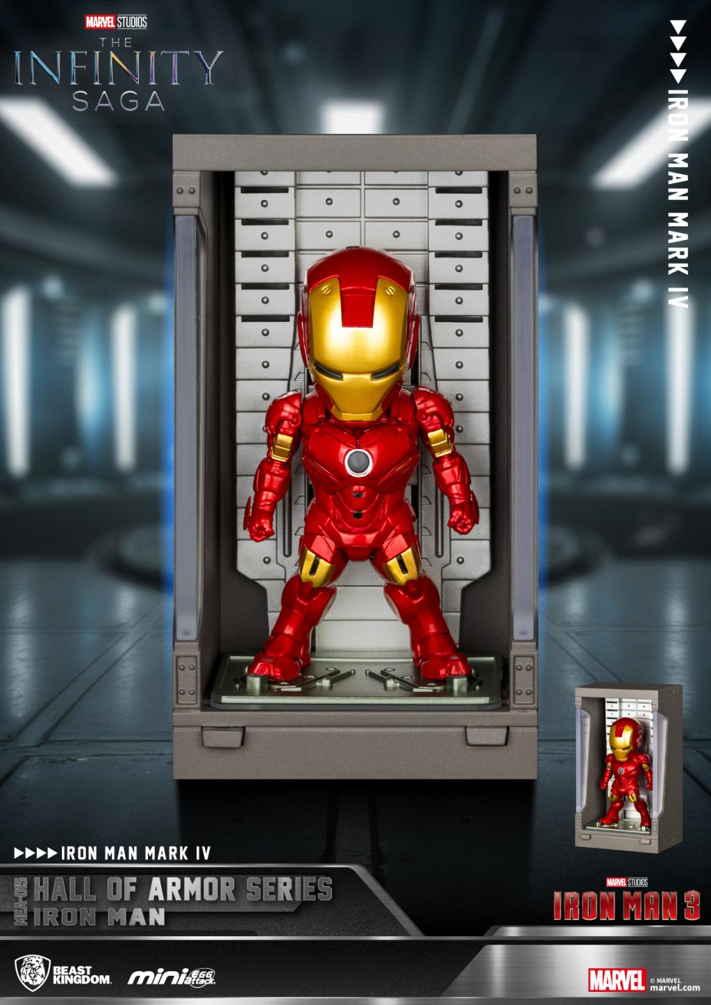 IRON MAN - Hall of Armor Series - 6 Figure set 8cm - 5