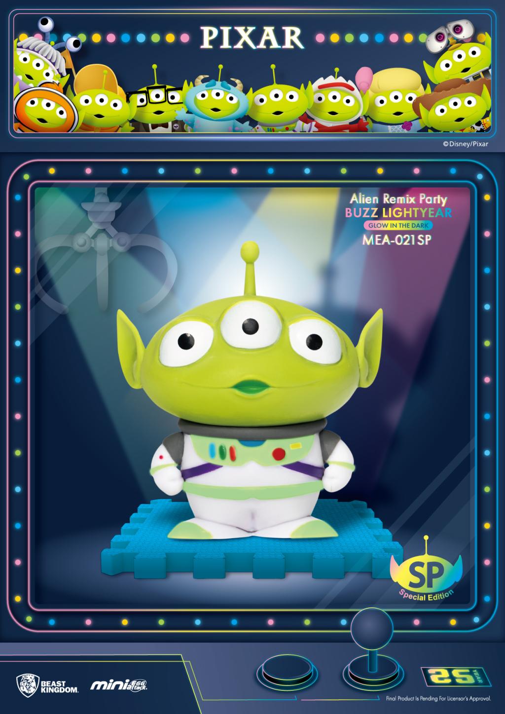 TOY STORY - Alien Remix Party - Set 6 Figurine Mini Egg Attack 8cm - 3