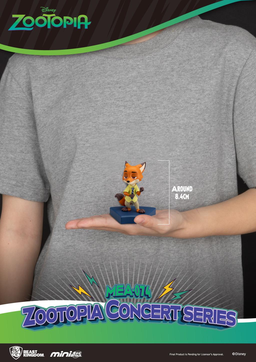 ZOOTOPIA - Concert Series - Set 6 Figurine Blind Box 8cm - 3