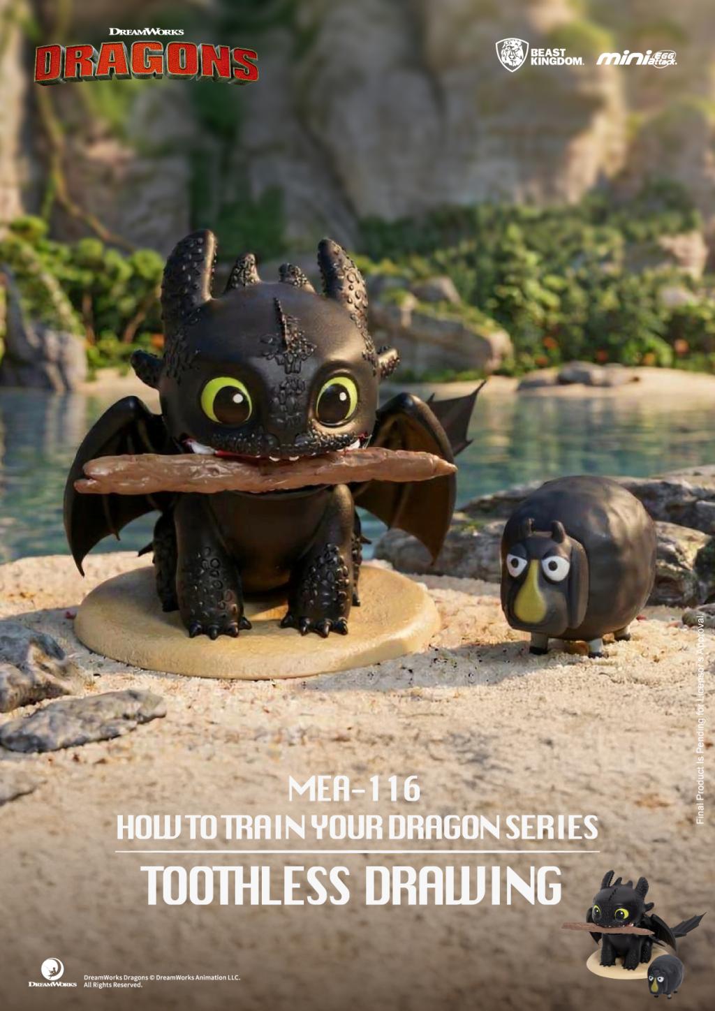 DRAGON - Set 6 Figurine 8.9cm - 3