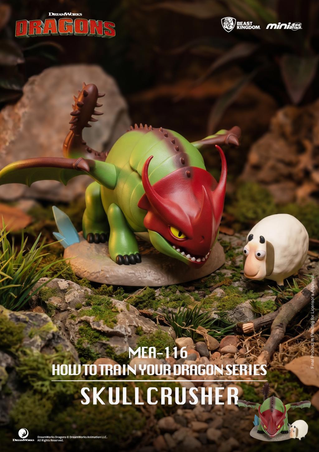 DRAGON - Set 6 Figurine 8.9cm - 5