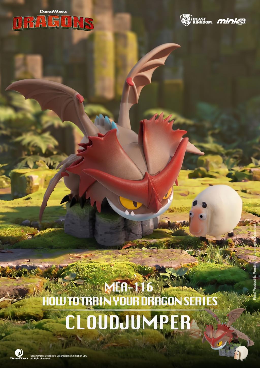 DRAGON - Set 6 Figurine 8.9cm - 6