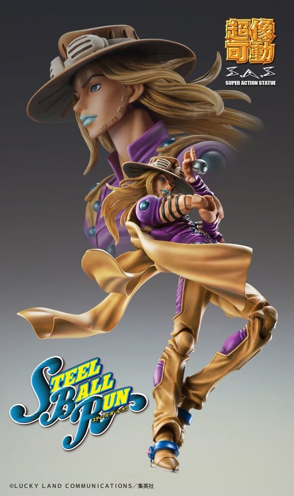 JOJO PART 7 - Gyro Zeppeli - Figurine Chozokado 16cm