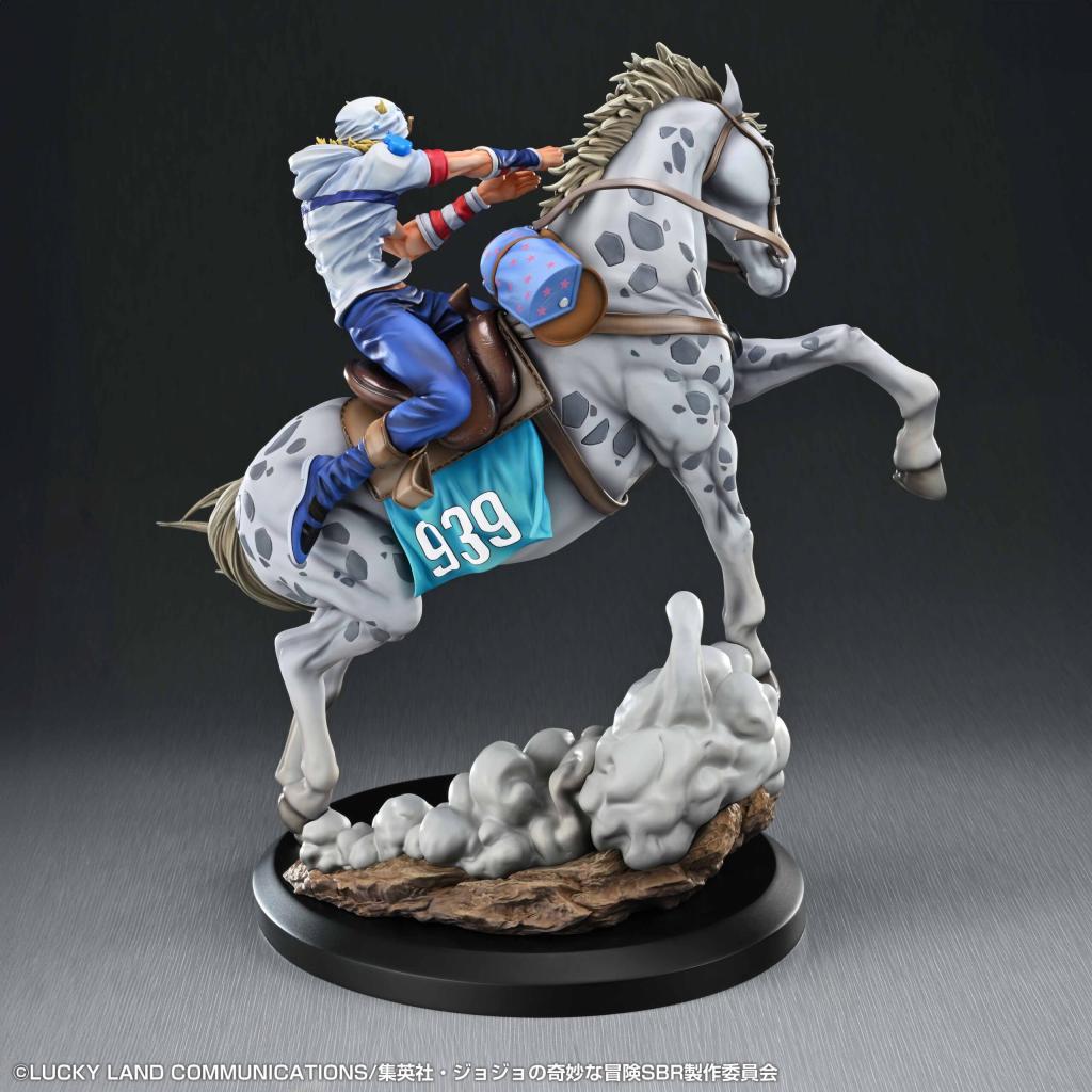 JOJO PART 7 - Johnny & Slow Dancer - Statuette Super Figure Art 30cm - 4