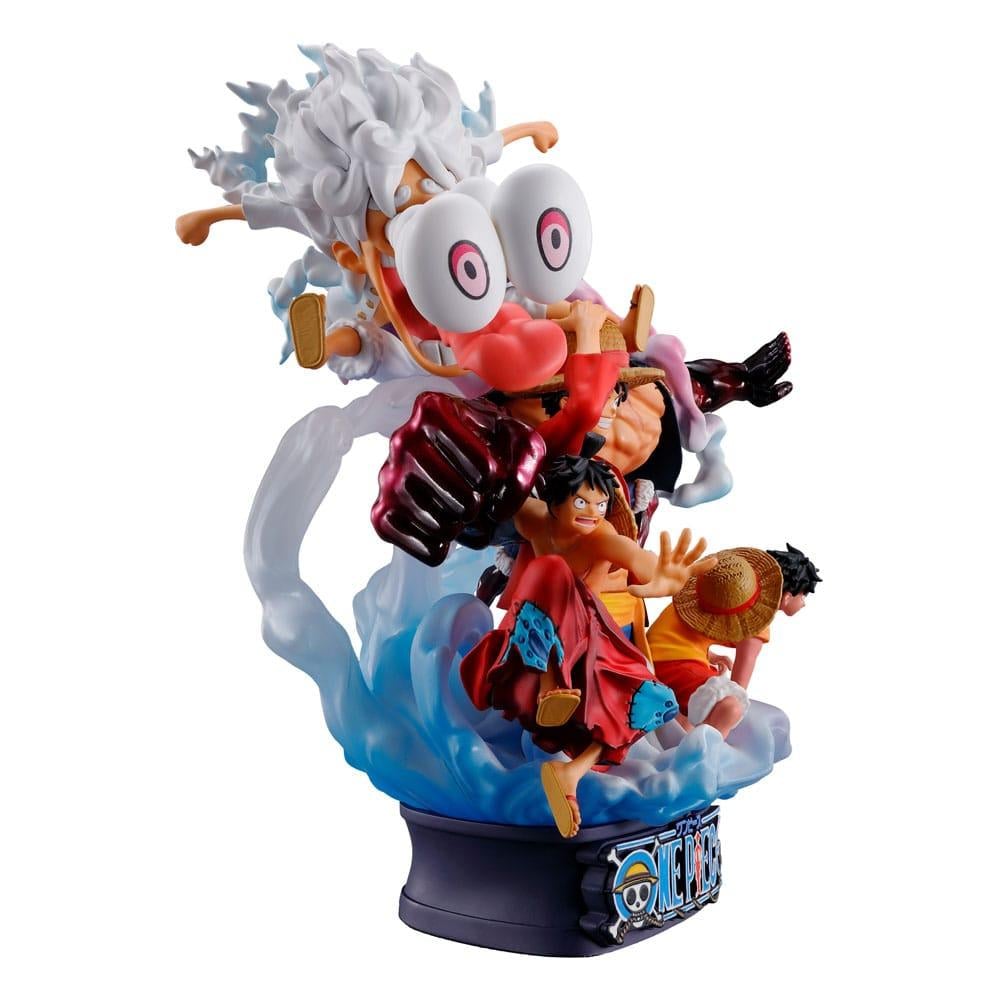 ONE PIECE - Logbox Re Birth Luffy Special -Statuette Petitrama DX 15cm - 3