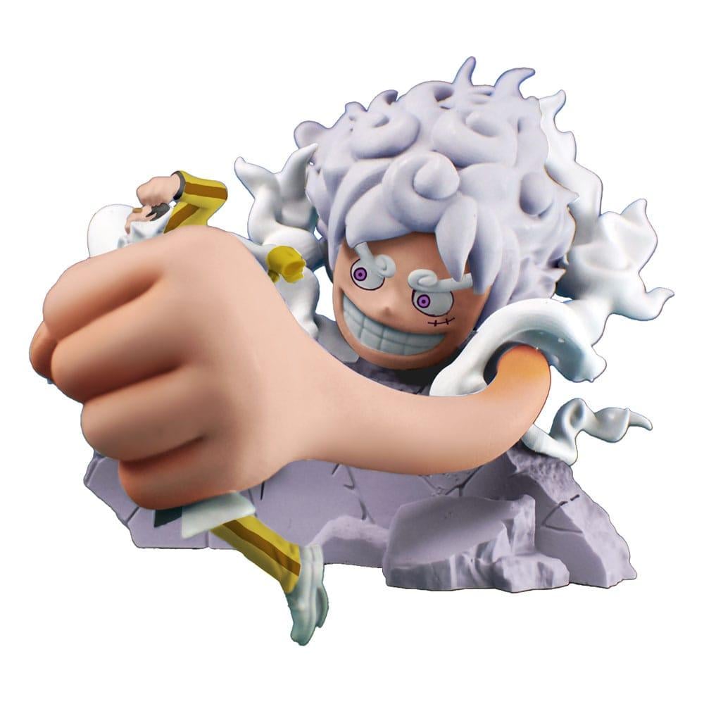 ONE PIECE - Logbox Re Birth Egghead - Set 4 Statuettes Petitrama 9cm - 3