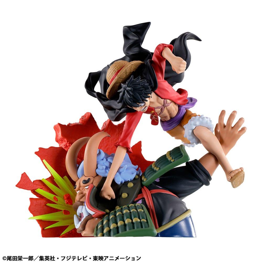 ONE PIECE - Logbox Re Birth Wano Kuni - 4 Statue Set Petitrama 9cm - 2