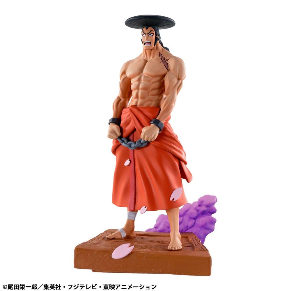 ONE PIECE - Logbox Re Birth Wano Kuni - 4 Statue Set Petitrama 9cm - 4