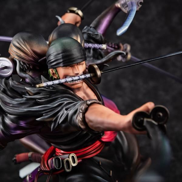 ONE PIECE - Zoro Vers. demon spirit kyuutouryuu asura - Statuette 17cm - 3