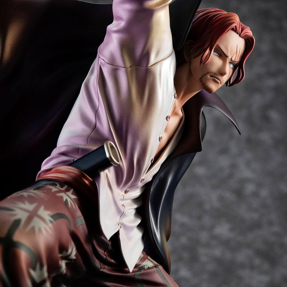 ONE PIECE - Red-Haired Shanks -Statuette Playback Memories P.O.P. 21cm - 4