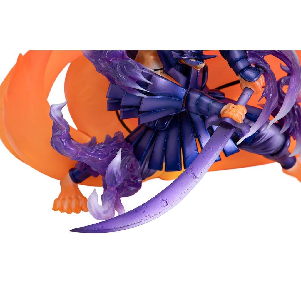 Figurine Naruto Avec Kurama - 13 Cm - PVC - Collection Anime