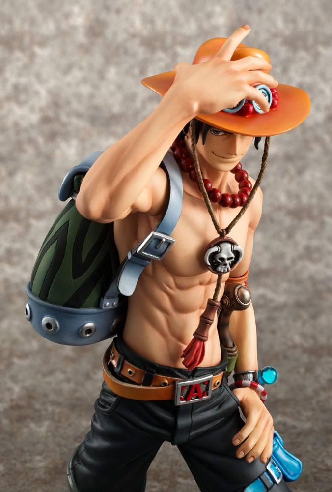 ONE PIECE - Portgas D.Ace 10th Limited Vers. - Statue Exc. Mod. 23cm - 2
