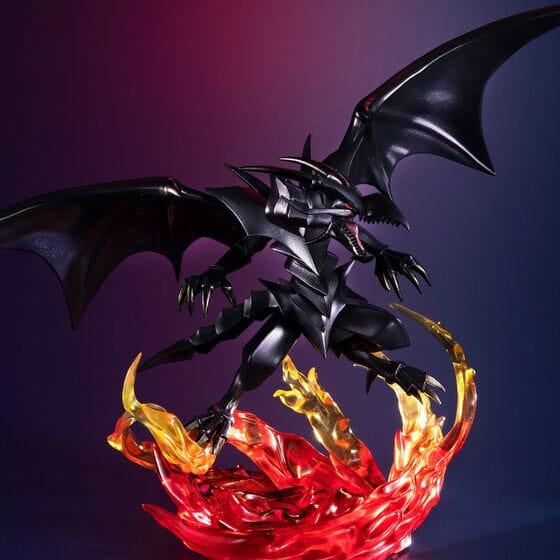 YU-GI-OH! - Dragon Noir Yeux Rouges -Statuette Monsters Chronicle 14cm - 2