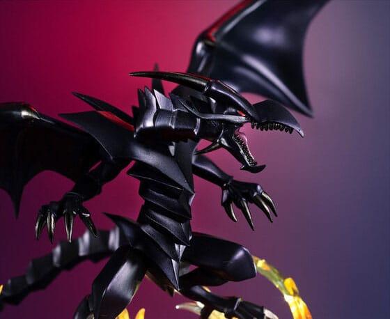YU-GI-OH! - Dragon Noir Yeux Rouges -Statuette Monsters Chronicle 14cm - 5
