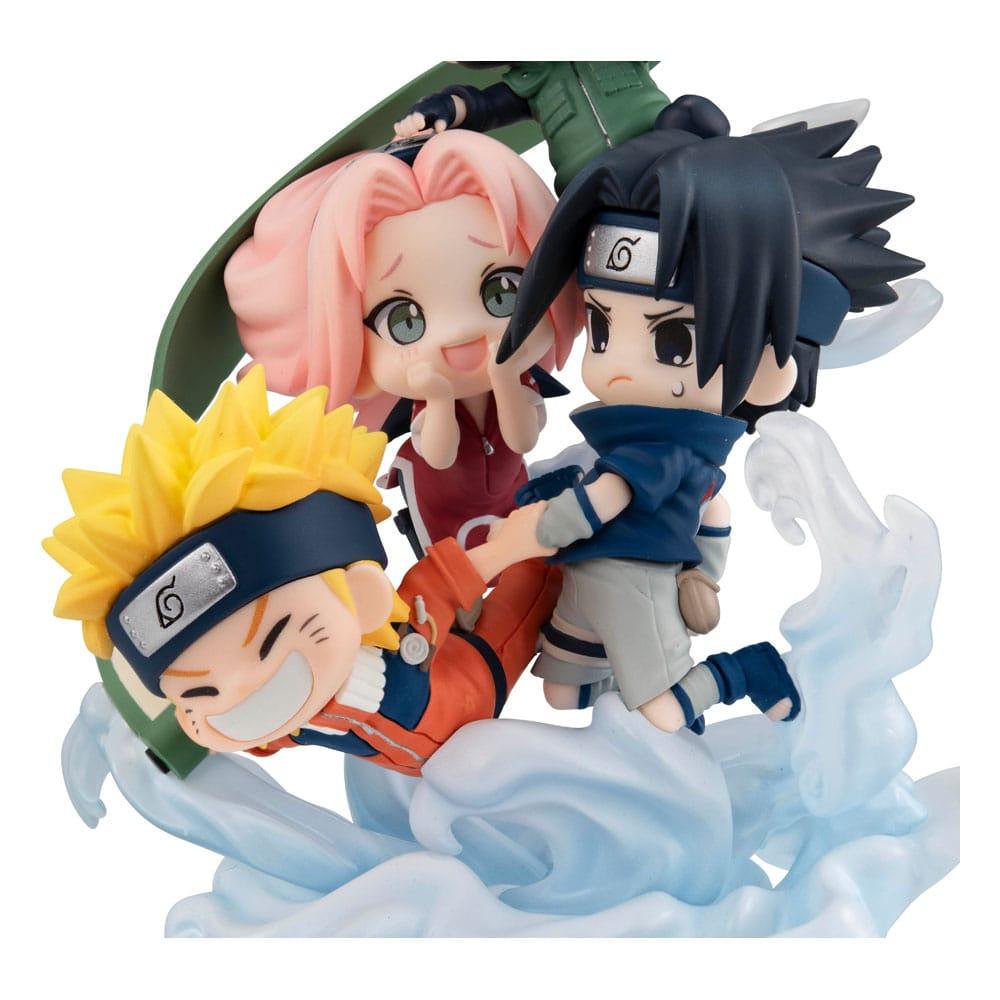 NARUTO SHIPPUDEN - Gather here, Team 7 - Statuette FigUnity 13cm - 3