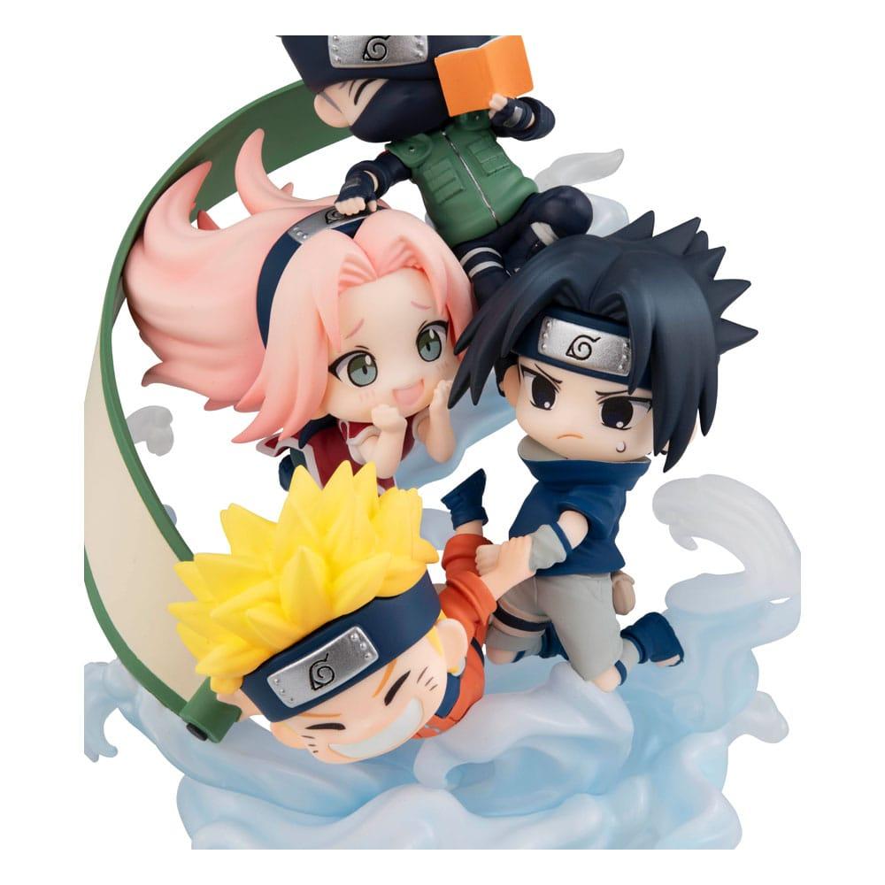 NARUTO SHIPPUDEN - Gather here, Team 7 - Statuette FigUnity 13cm - 4